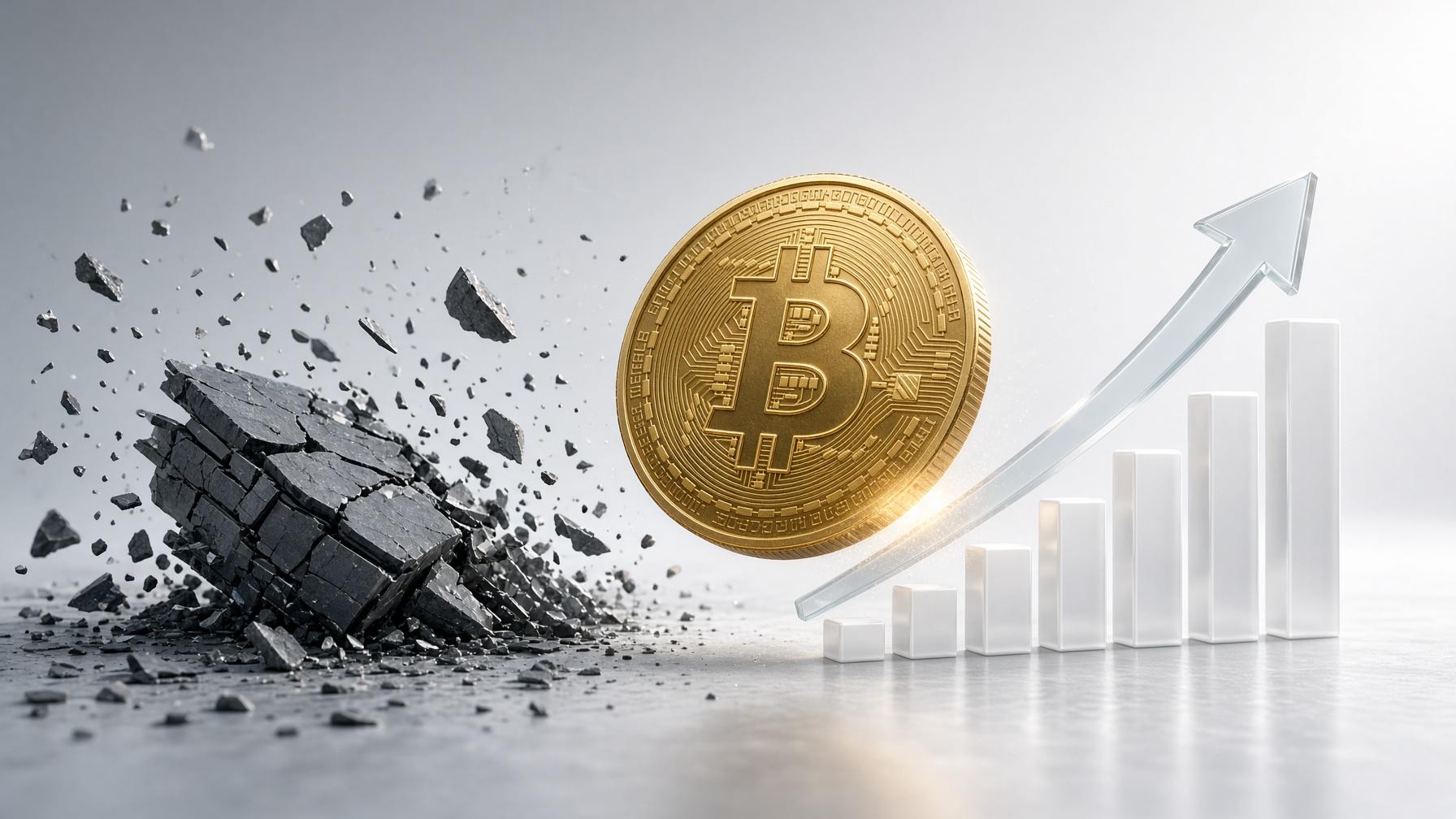 Bitcoin rebondit après 1,19 milliard de dollars de liquidations en 24 heures
