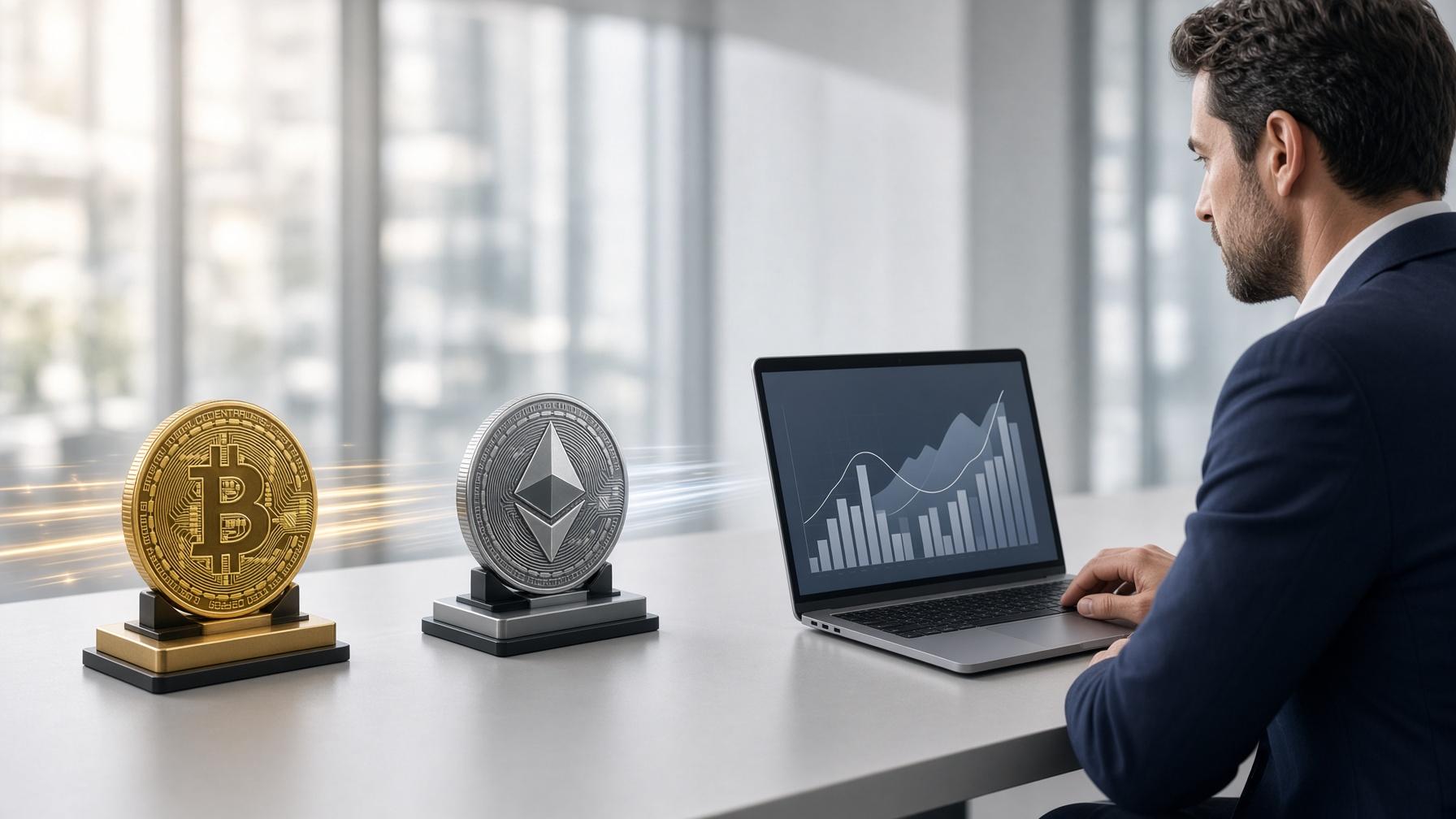 Bitcoin et Ether repartent après l’élan réglementaire américain